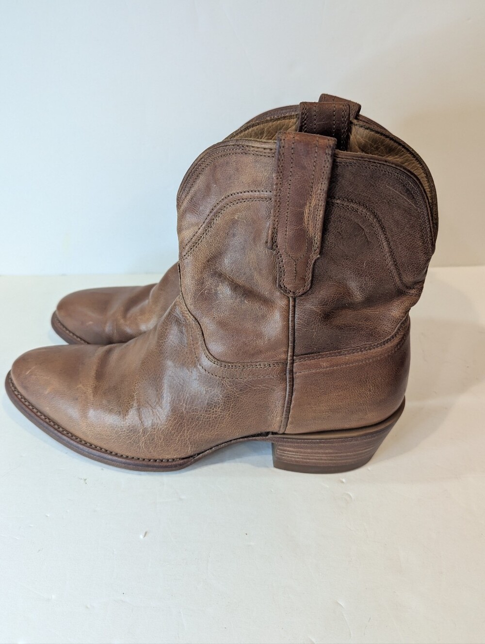Tecovas Men's Western Handmade Leather Cowboy Boot With Low Shaft Size 10.5
